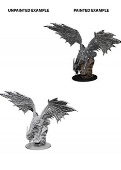 Pathfinder Unpainted Miniatures: Silver Dragon